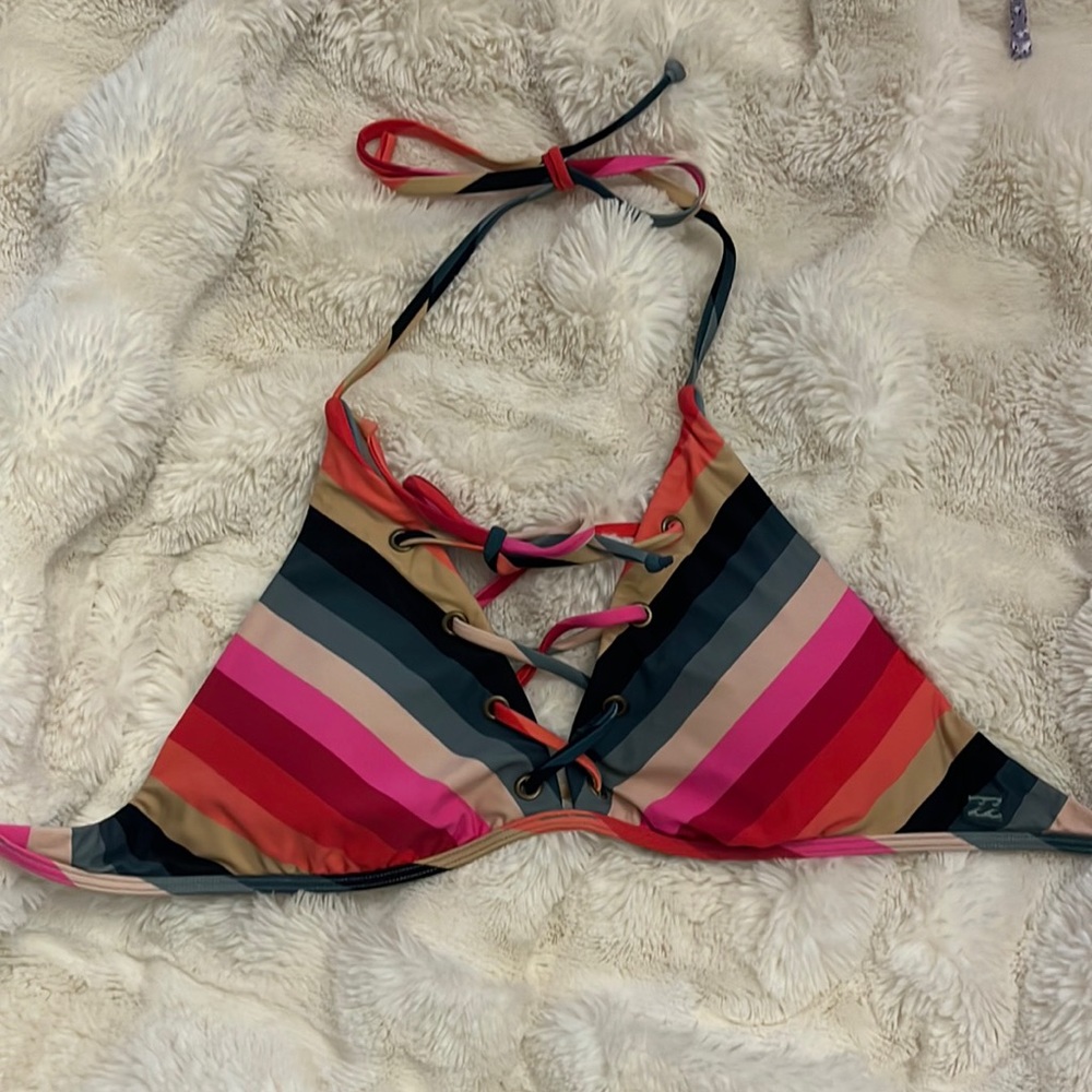 rainbow billabong top